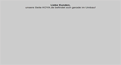 Desktop Screenshot of koya.de